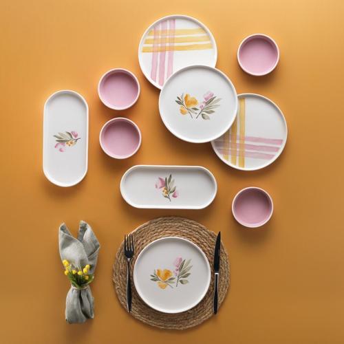 Sunny 4 Kişilik Kahvaltı Takımı 10 Parça-Pembe02