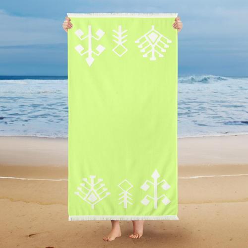 Home Ethnic 75x150 Plaj Havlusu-Sarı