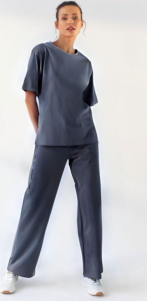 Kadın Basic Yazlık Kısa Kollu Pijama Takımı