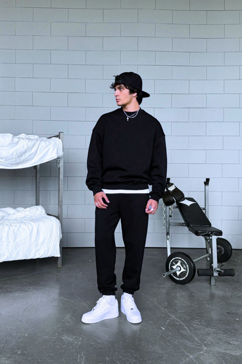 Erkek Trend Model Oversize Günlük Ve Spor Model Eşofman Takımı