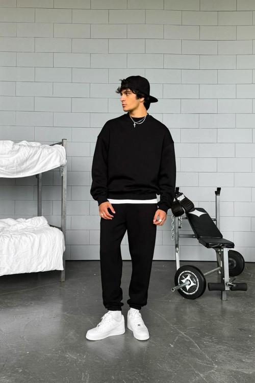 Erkek Trend Model Oversize Günlük Ve Spor Model Eşofman Takımı