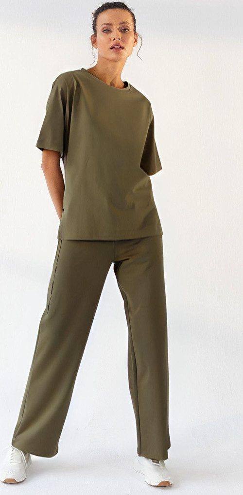 Kadın Basic Yazlık Kısa Kollu Pijama Takımı
