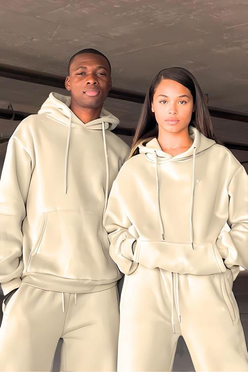 Çiftlere Özel (Tekli) Oversize Couple Eşofman Takımı