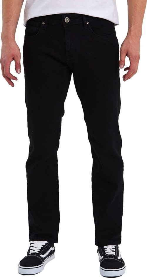 Erkek Siyah Jean Pantolon Regular Fit