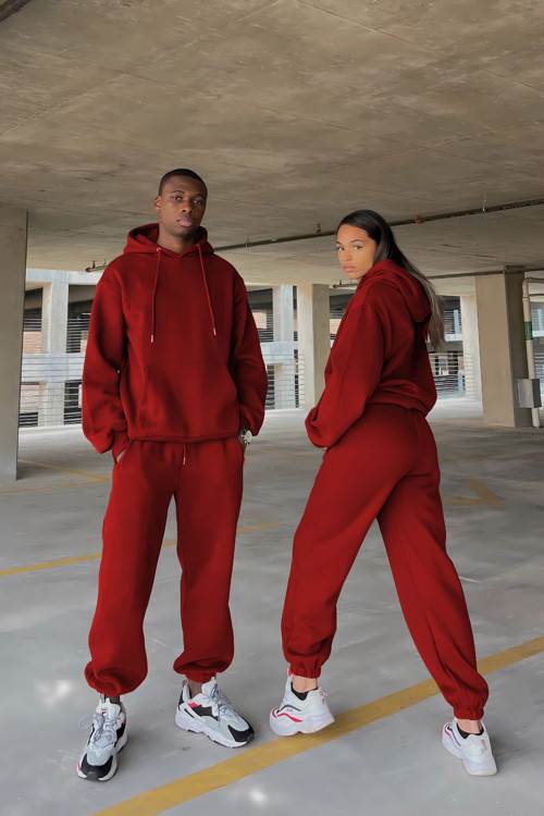Çiftlere Özel (Tekli) Oversize Couple Eşofman Takımı