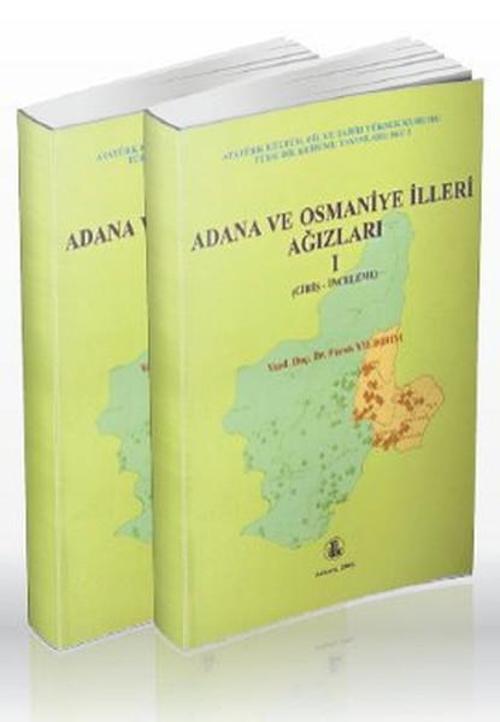 Adana ve Osmaniye İlleri Ağızları 1-2 (2 Cilt Takım)