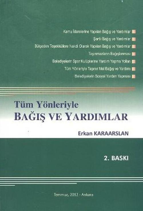 Tüm Yönleriyle Bağış ve Yardımlar