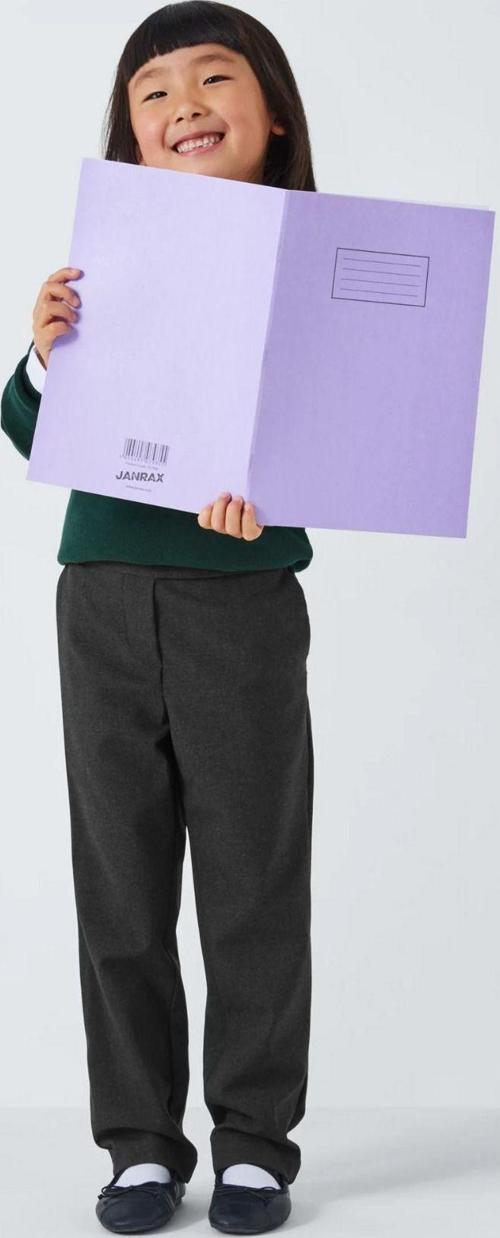 Kız Çocuk Füme Beli Lastikli Likralı Trend Ortaokul Kumaş Okul Pantolonu