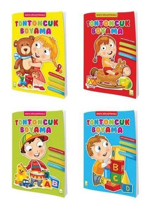 Tomurcuk Boyama Seti (4 Kitap Takım)