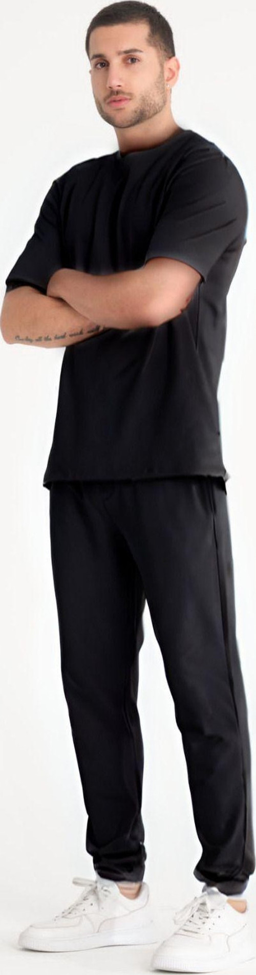 Erkek Penye Comfort Kısa Kollu Pijama Takımı