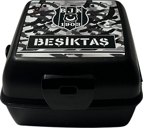 Lisanslı Kendinden Kaşıklı 4 Bölmeli 2 Katlı Okul Beslenme Kutusu