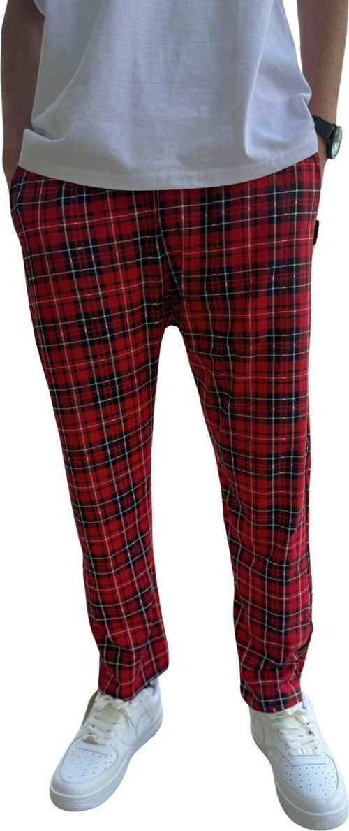 Kadın Ekose Kareli Desenli Pijama Altı