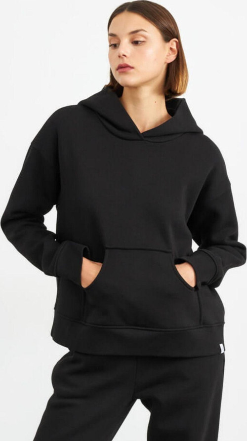 Kadın Kapşonlu Kanguru Cep Sweatshirt Hoodie