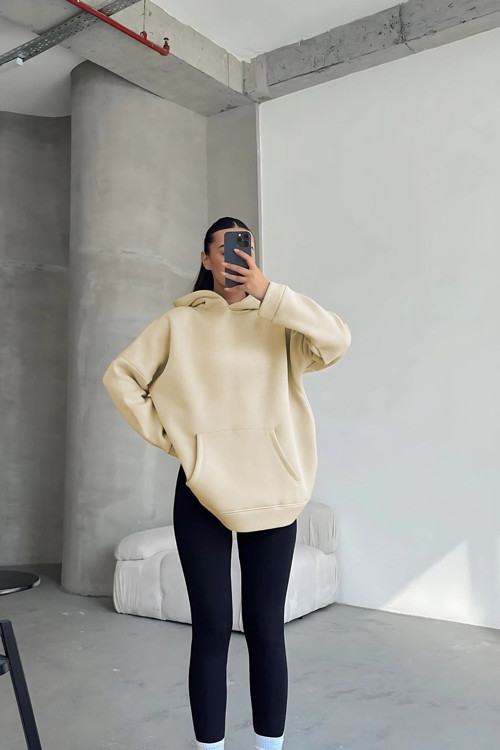 Kadın Kapşonlu Sweatshirt