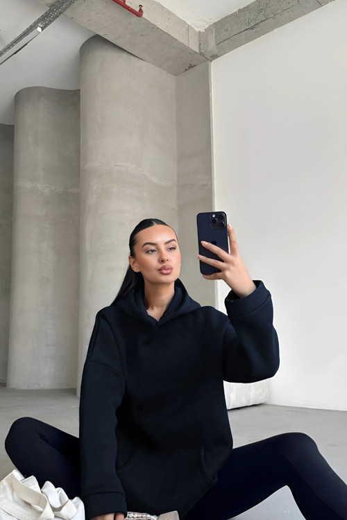 Kadın Kapşonlu Sweatshirt