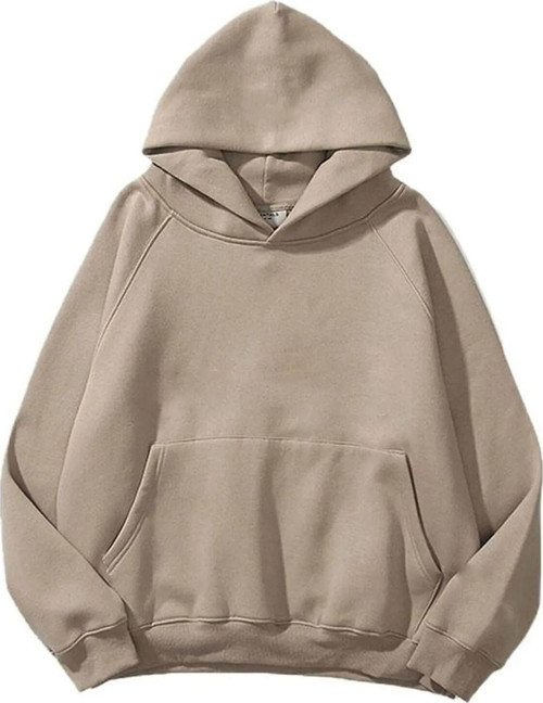 Unisex 3 İplik Kapşonlu Kanguru Cep Sweatshirt