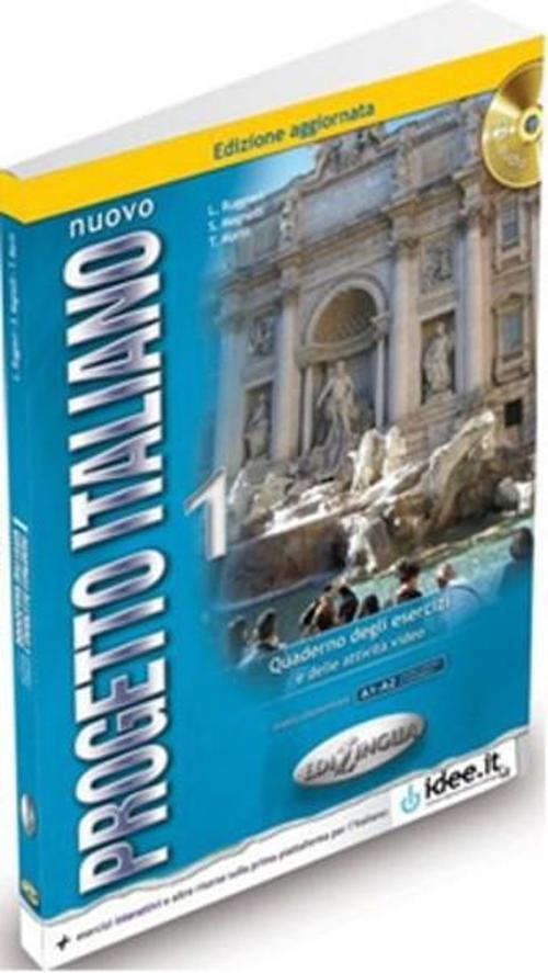 Nuovo Progetto Italiano 1 Quaderno Degli Esercizi +CD (İtalyanca Temel ve Orta-Alt Seviye)