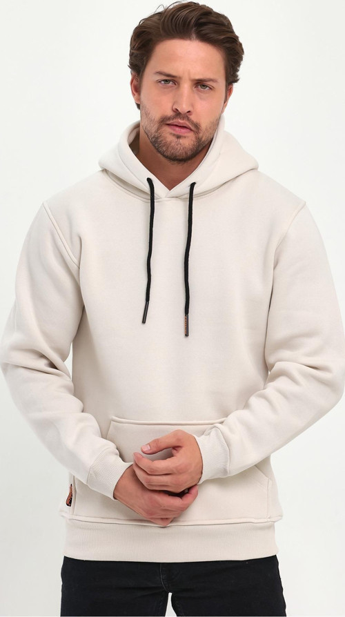 Erkek Kapşonlu Kanguru Cep Sweatshirt
