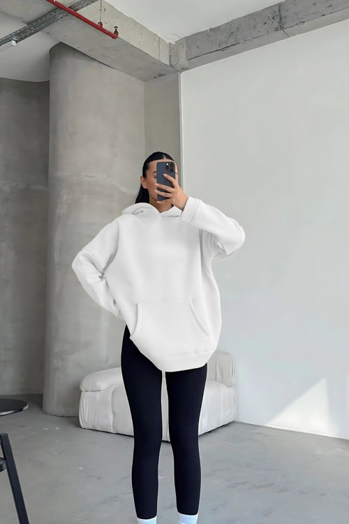 Kadın Kapşonlu Sweatshirt