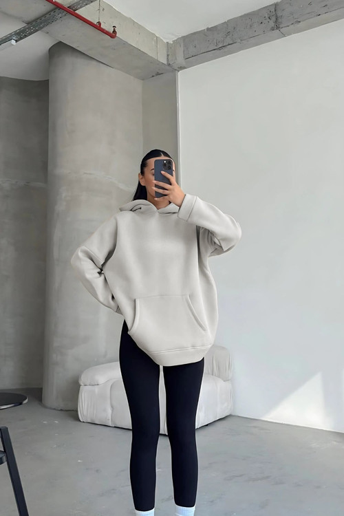 Kadın Kapşonlu Sweatshirt