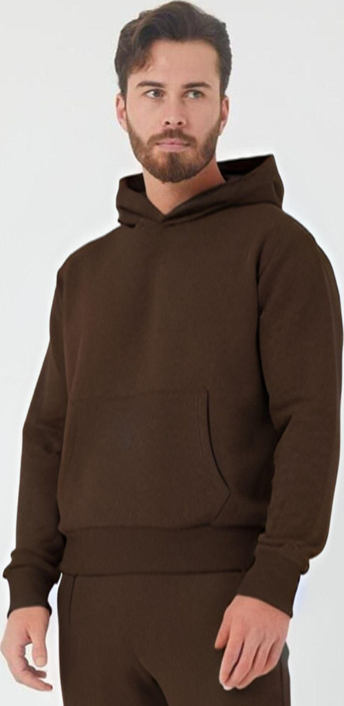 Erkek Trend Model Kanguru Cep Sweatshirt