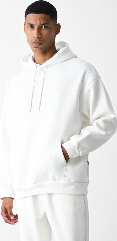 Erkek Kapşonlu Kanguru Cep Kışlık Sweatshirt