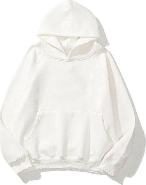 Unisex Kapşonlu Kanguru Cep 3 İplik Uzun Kollu Sweatshirt Hoodie