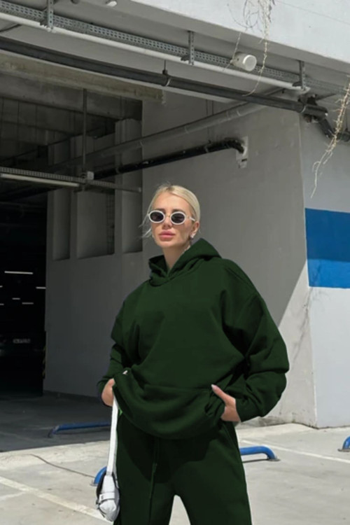 Kadın Oversize Şardonlu Kalın Mevsimlik Sweatshirt