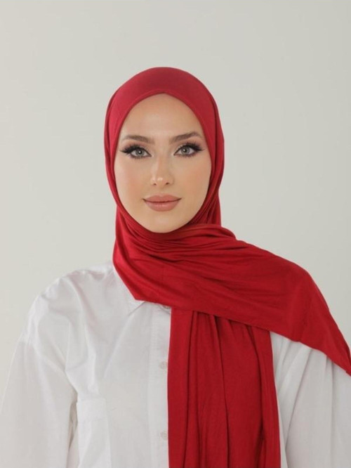 Kadın Kaliteli Tesettür Hijab İç Göstermez Terletmez Penye Şal