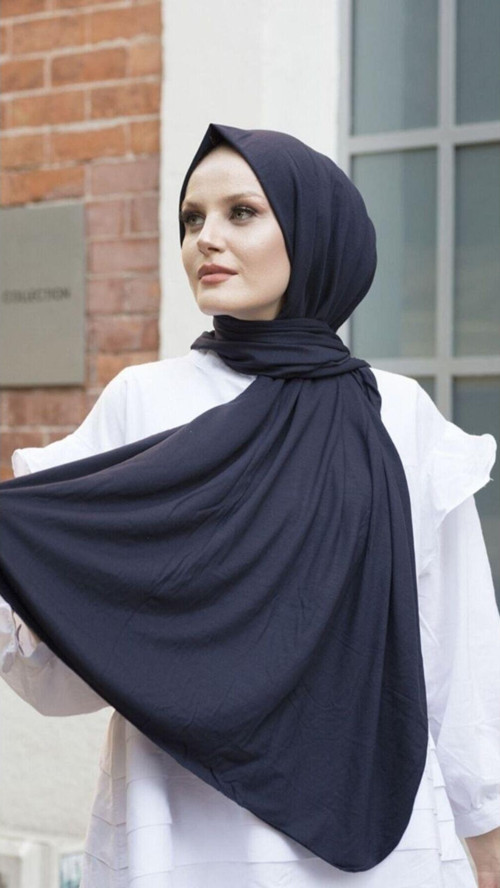 Kadın Kaliteli Tesettür Hijab İç Göstermez Terletmez Penye Şal