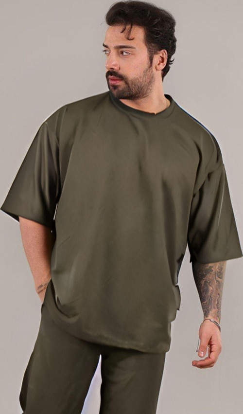 Erkek Oversize Comfort Penye T-Shirt