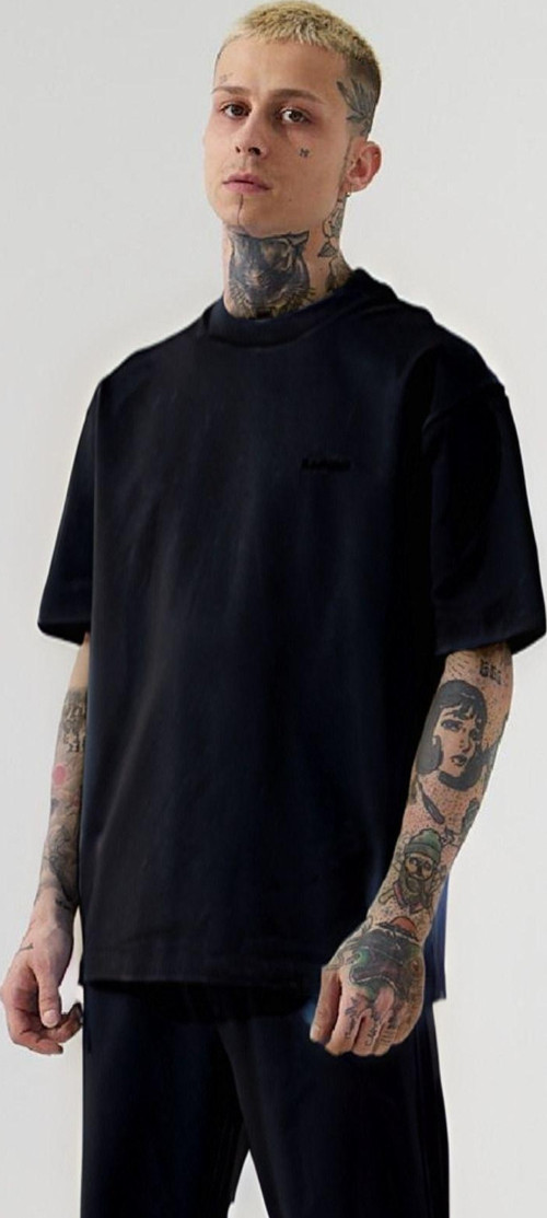Erkek Oversize Rahat Penye T-Shirt