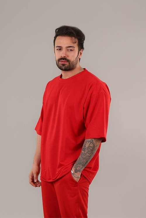 Erkek Oversize Comfort Penye T-Shirt