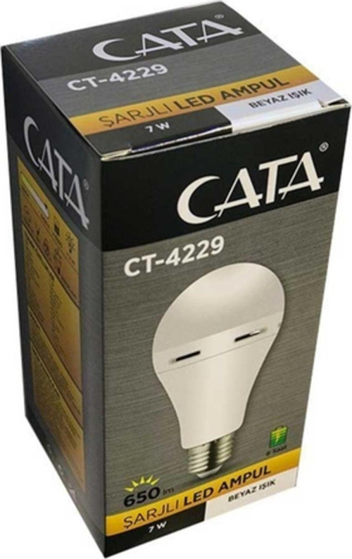Ct-4229 Şarjlı Led Ampul