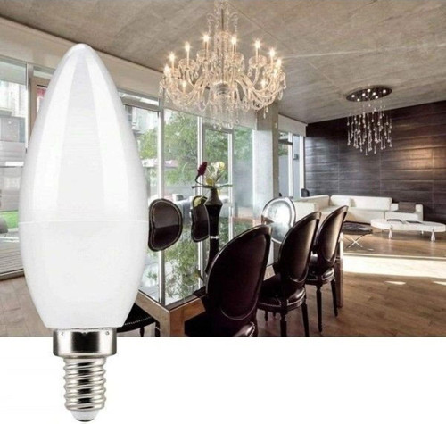 7 Watt E14 Duylu Buji Led Ampul Ct-4079 - Beyaz Işık