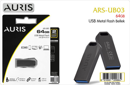 Auris 64 GB Metal Flash