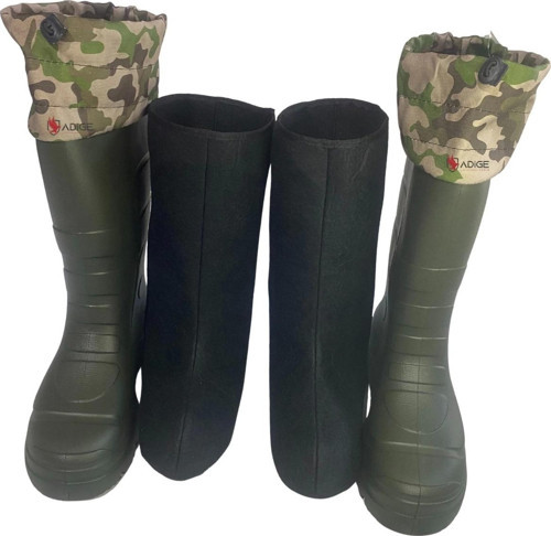 Termal Çoraplı Silikon Destekli Avcı Bahçe Çizmesi