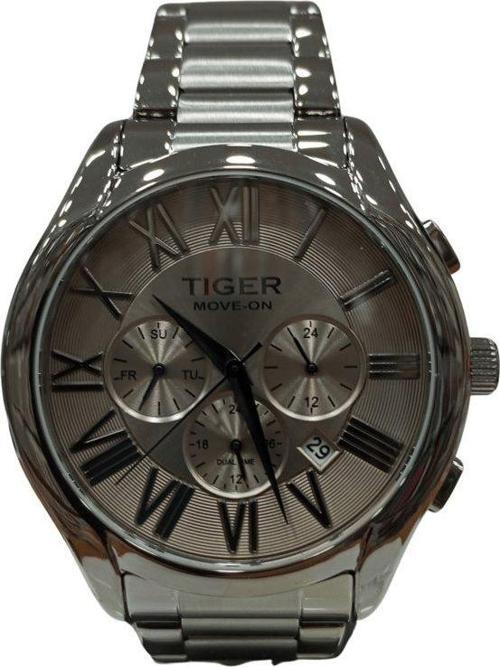 TF-03219FF TIGER OTOMATİK ÇELİK ERKEK SAATİ