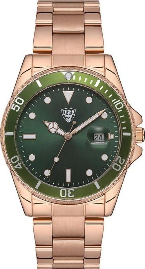 TF-589MRY TIGER ÇELİK ERKEK SAATİ