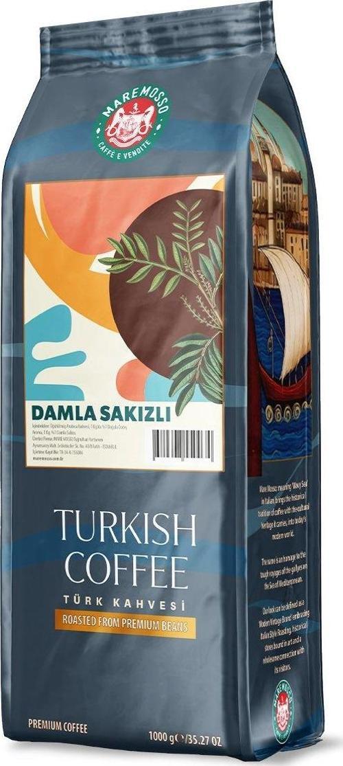 Damla Sakızlı Türk Kahvesi 1 KG.