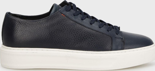 Hakiki Deri Sneaker Erkek Ayakkabı 15217136L2 KOYU LACIVERT