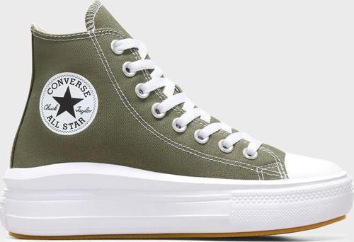 Chuck Taylor Platform Tabanlı Sneaker Bayan Ayakkabı A08295C 306 HAKİ