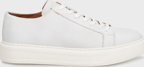 Hakiki Deri Sneaker Erkek Ayakkabı 15217136Z4 BEYAZ
