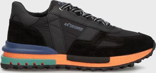 Hakiki Deri Renk Bloklu Sneaker Erkek Ayakkabı 15220354S4 SİYAH