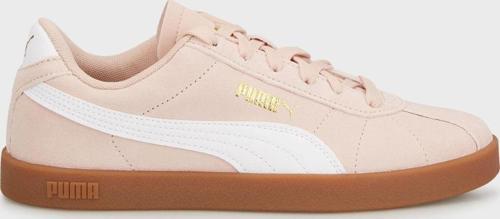 Club II Softfoam Süet Sneaker Bayan Ayakkabı 39744413 Gül-Beyaz
