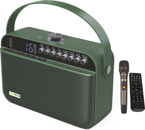 TALKBAG TB-100B 120 WATT UHF EL TELSİZ MİKROFONLU TAŞINABİLİR HOPARLOR