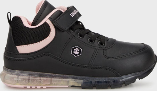 Logolu Sneaker Kız Çocuk Ayakkabı CAP HI 4PR SİYAH