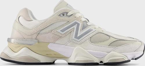 Logolu Hakiki Deri Kalın Tabanlı Sneaker Unisex Ayakkabı U9060WHT BEYAZ-BEJ