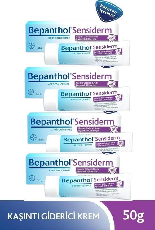 Sensiderm Kaşıntı Giderici Krem 50 gr 4'lü Paket