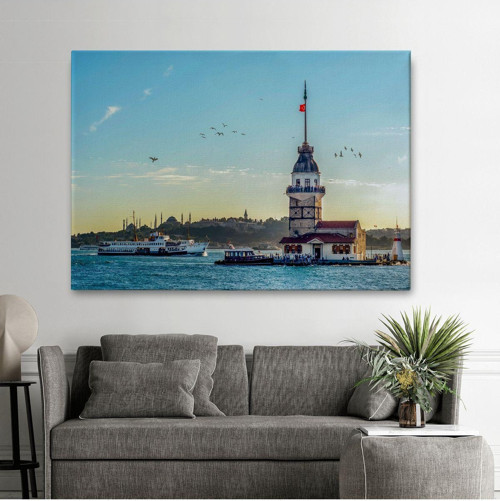 Kızkulesi Dekoratif Kanvas Duvar Tablosu-6512